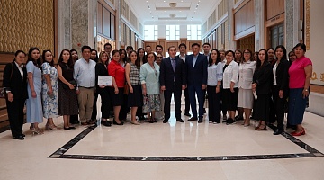 Президент Архиві Ұлттық банк мамандарына оқыту семинарын өткізді